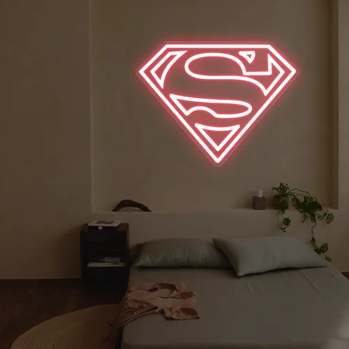 Superman Neon Sign - Australia Neon Signs