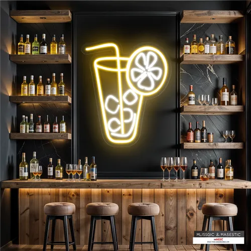 Tropical Glass Neon Sign - Australia Neon Signs