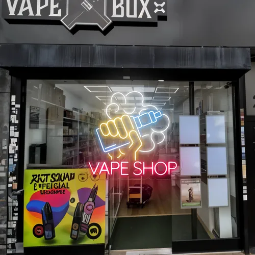 Vape Shop Window Neon Sign - Australia Neon Signs