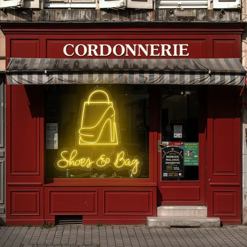 Shoe Bag Window Neon Sign - Australia Neon Signs