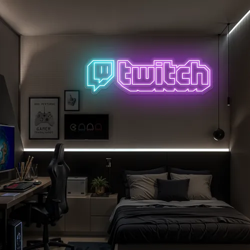 Twitch Streaming Setup Neon Sign - Australia Neon Signs
