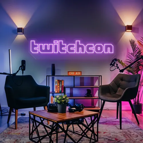TwitchCon Gamer Lounge Neon Sign - Australia Neon Signs
