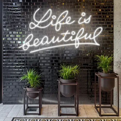 Oh Life is Beautiful - Australia Neon Signs