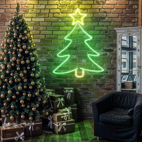 Mini Christmas Tree Neon Sign - Australia Neon Signs