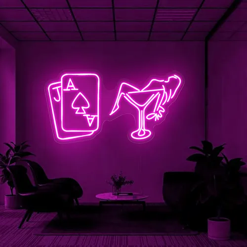 Vegas Night Neon Sign - Australia Neon Signs