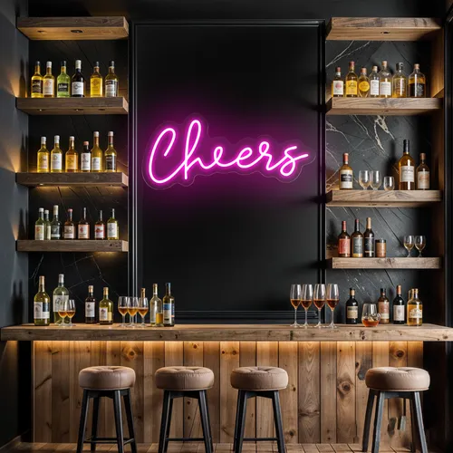 Mini Cheers Neon Sign - Australia Neon Signs