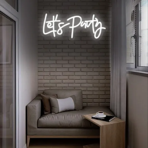 Mini Lets Party Neon sign - Australia Neon Signs