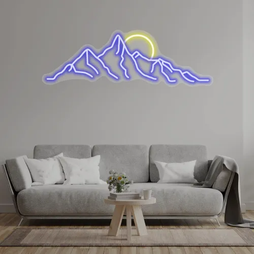 Custom Mountain Neon Signs