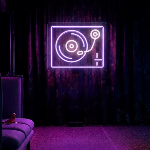 Custom DJ Neon Signs - Australia Neon Signs