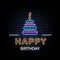 Cutie Cakie Happy Birthday Neon Sign - Australia Neon Signs