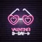 Valentines Day With Heart Sunglasses - Australia Neon Signs
