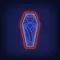 Vampire Coffin Neon Sign - Australia Neon Signs