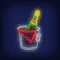 Wine in Ice Bucket Neon Sign - Australia Neon Signs