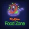 Midtown Food Zone Neon Sign - Australia Neon Signs