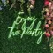 Enjoy The Party Neon Sign - Australia Neon Signs