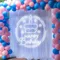Happy Birthday Cake in Circle Neon Sign - Australia Neon Signs