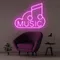 Music Neon Sign - Australia Neon Signs