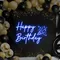 Happy Birthday Cheers Neon Sign - Australia Neon Signs