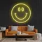 Yellow Neon Smile Sign - Australia Neon Signs