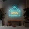 Glowing Open Neon Sign - Australia Neon Signs