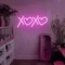 XOXO Heart Pink Neon Sign - Australia Neon Signs