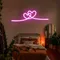 Infinity Heart Pink Neon Sign - Australia Neon Signs