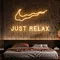 Nike Just Relax Neon Sign - Australia Neon Signs